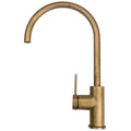 Bella Vista LVB Mica Gooseneck Sink Mixer, Living Brass image
