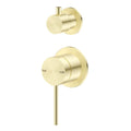 Bella Vista Mica Shower Mixer Diverter - 2P - (Trim Kit Only), French Gold image