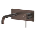 Bella Vista Mica Wall-Spout Combo - Curved Spout - 1P - (Trim Kit Only), Dusk Bronze image