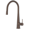 Bella Vista Mica Pull-Out Cone Gooseneck Sink Mixer, Dusk Bronze image