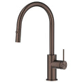 Bella Vista Mica Gooseneck Pull Out Sink Mixer, Dusk Bronze image