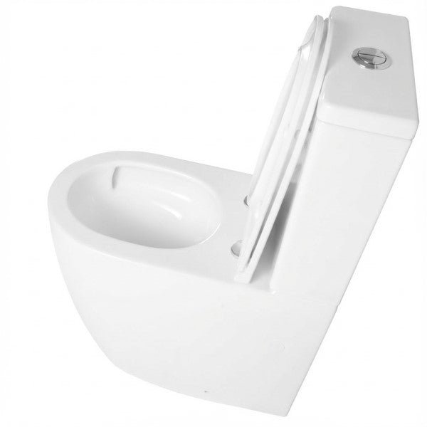 Crompton Ambulant Raised Height Jet Tornado Rimless Back to Wall Suite