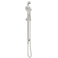 Bella Vista Mica Hand Shower On Rail Top Inlet, Brushed Nickel image