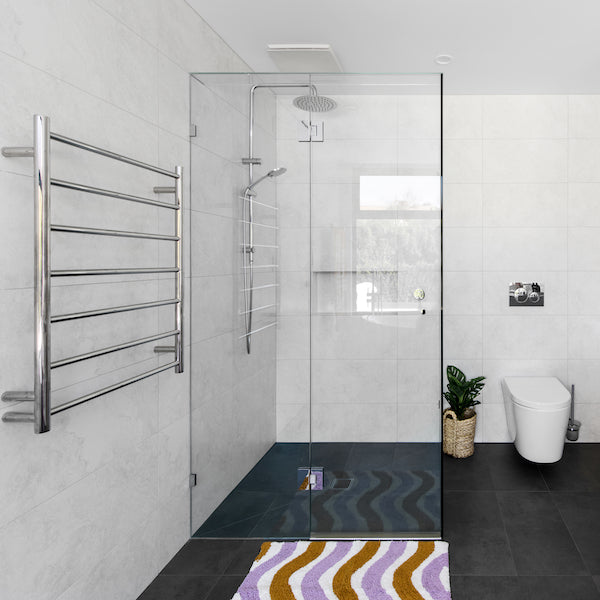 Thermonet 200W/m² Underfloor Heating - 200W Heating Mat & Black Dual Controller Kit