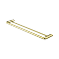 Elgin 600mm Double Towel Rail - Brushed Gold