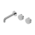Nero Serenity 24D053CH Wall Basin Set 160mm Offset Spout With Carrara Handle Chrome 5 Star / 5LPM