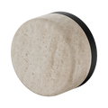 Nero Serenity Progressive Shower Mixer With Rome Travertine Handle Matte Black