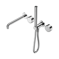 Nero Serenity Progressive Shower System With Spout With Metal Handle And Slim Shower Chrome