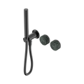 Nero Serenity Progressive Shower System With Verde Alpi Handle And Slim Shower Gun Metal