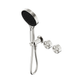 Nero Serenity Progressive Shower System With Metal Handle And  Hand Shower Brushed Nickel