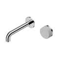 Nero Serenity 24E061CH Progressive Wall Basin Mixer 160mm Spout With Carrara Handle Chrome 5 Star / 5LPM