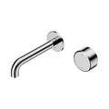 Nero Serenity 24E066CH Progressive Wall Basin Mixer 160mm Spout With Metal Handle Chrome 5 Star / 5LPM