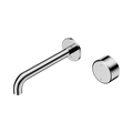 Nero Serenity 24E072CH Progressive Wall Basin Mixer 185mm Spout With Metal Handle Chrome 5 Star / 5LPM
