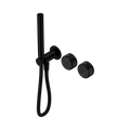 Nero Serenity Progressive Shower System With Marquina Black Handle And Slim Shower Matte Black