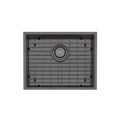 Phoenix 4000 Series Large Single Bowl Sink - Brushed Carbon