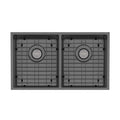Phoenix 4000 Series Double Bowl Sink - Brushed Carbon