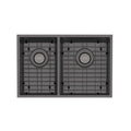 Phoenix 4000 Series 1 & 3/4 RH Bowl Sink - Brushed Carbon