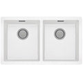 Phoenix 5000 Series Double Bowl Sink - Matte White