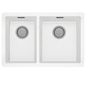 Phoenix 5000 Series 1 & 3/4 RH Bowl Sink - Matte White