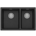 Phoenix 5000 Series 1 & 3/4 LH Bowl Sink - Matte Black