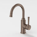 Caroma Riviere Gooseneck Basin Mixer, Brushed Bronze image