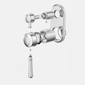 Caroma Riviere Bath/Shower Mixer with Diverter Trim Kit, Chrome image