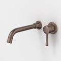 Caroma Riviere Wall Basin/Bath Mixer 210mm, Brushed Bronze image
