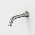 Caroma Riviere Wall Basin/Bath Outlet 175mm, Brushed Nickel image