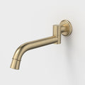 Caroma Riviere Swivel Bath Outlet 220mm, Brushed Brass image