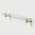 Caroma Riviere Bathroom Shelf, Brushed Brass image