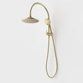 Caroma Riviere Compact Twin Shower, Brushed Brass image