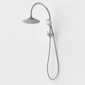 Caroma Riviere Compact Twin Shower, Brushed Nickel image