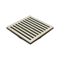 Art Organics Slotted Floor Waste 100mm Brushed Nickel 16130.06