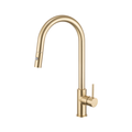 Artline Cold Start Vegie Spray Pull Out Mixer, Brushed Gold