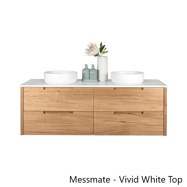 FABF Avila Solid Timber Vanity 1800mm - Teak / Messmate / Vic Ash / Blonde Teak