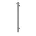 Essence Vertical Heated Towel Rail 1000mm Brushed Nickel PVD