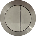 Johnson Suisse Toilet Button to Suit 48mm Hole - Brushed Nickel