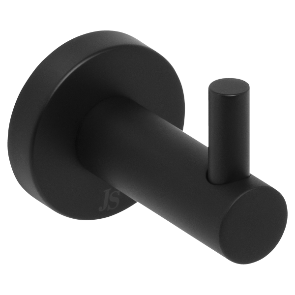 Johnson Suisse Venezia Robe Hook - Matte Black