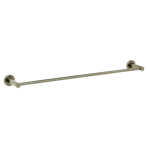 Johnson Suisse Venezia Single Towel Rail 600mm - Brushed Nickel