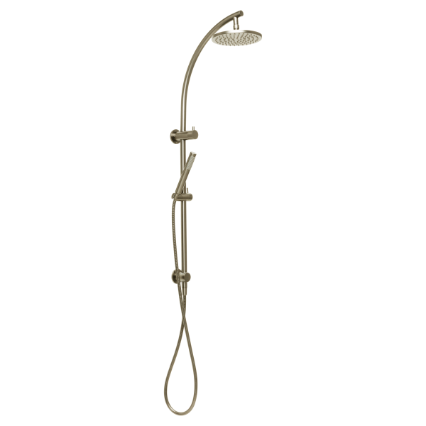 Johnson Suisse Venezia Twin Shower - Brushed Nickel
