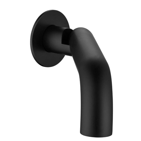 Bella Vista Mica Swivel Bath Spout – Curved, Black image