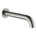 Bella Vista Mica Swivel Bath Spout – Curved, Brushed Nickel image
