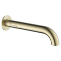 Bella Vista Mica Swivel Bath Spout – Curved, French Gold image
