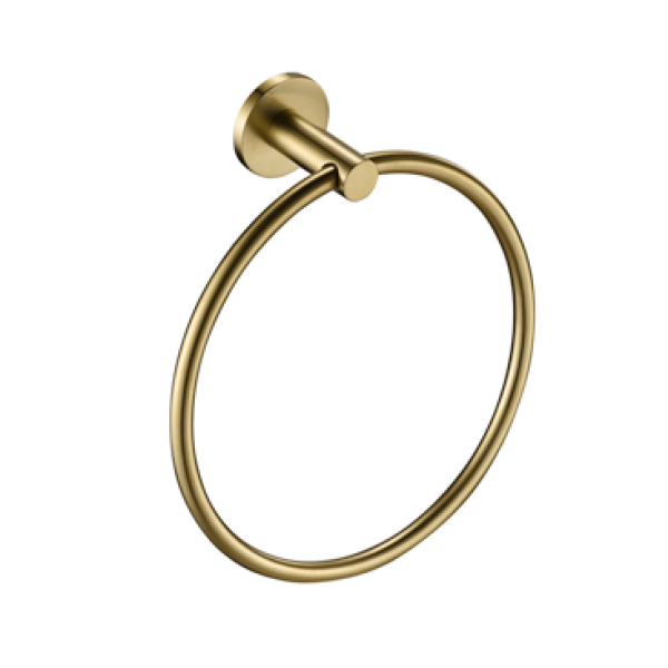 Bella Vista Mica Hand Towel Ring - French Gold