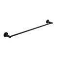 Bella Vista Mica 800mm Single Towel Rail - Matte Black