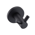 Bella Vista Mica Double Robe Hook - Matte Black