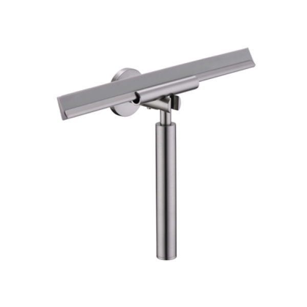 Bella Vista Mica Glass Squeegee - Brushed Nickel