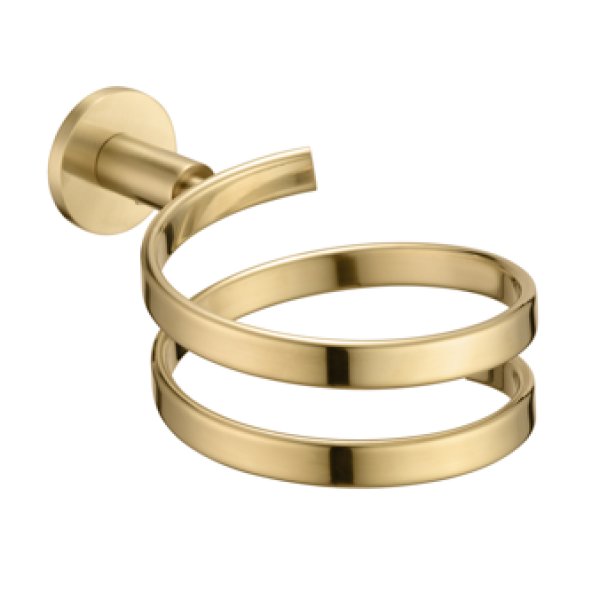 Bella Vista Mica Hairdryer Holder - French Gold