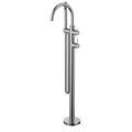 Bella Vista Mica Floorstanding Bath Spout with Mixer and Handshower - Chrome