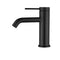 Bella Vista Mica Basin Mixer Curved Spout - Matte Black